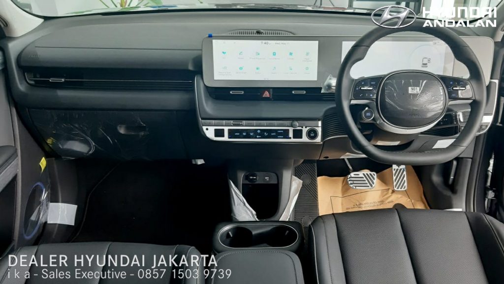 Interior Hyundai IONIQ 5 Indonesia 2023 Black 1
