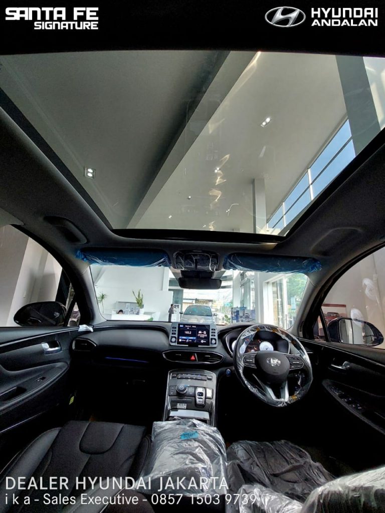 Interior Hyundai Santa Fe Signature Indonesia 2023 Black 5