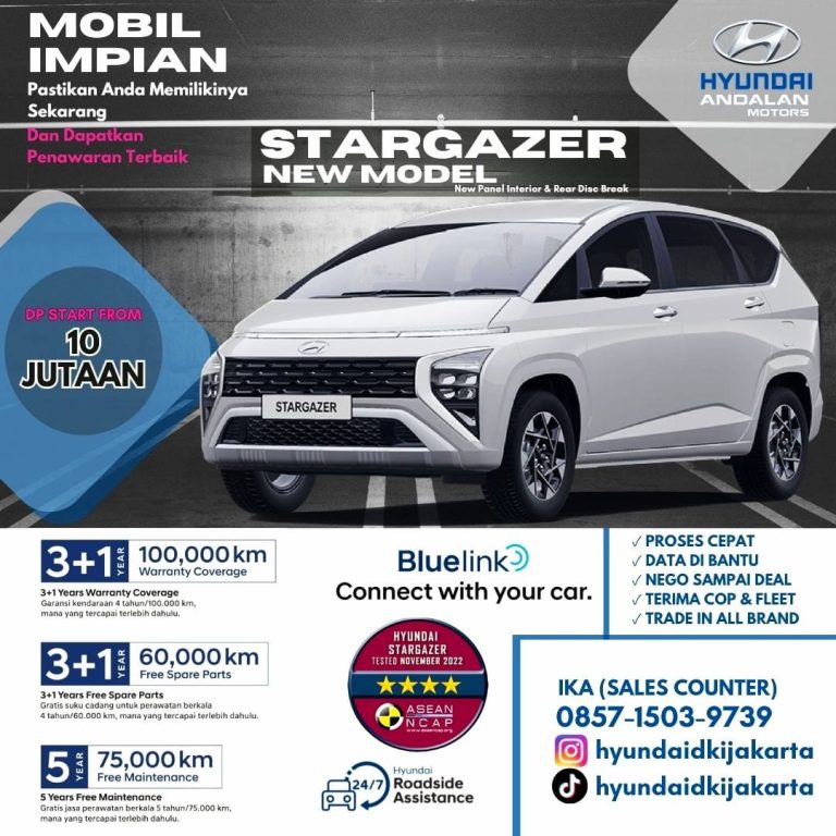 Hyundai New Stargazer 2024 Promo Harga Indonesia