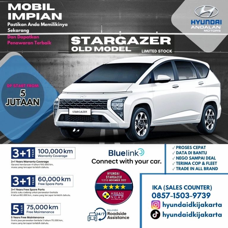 Hyundai Stargazer 2024 Promo Harga Indonesia