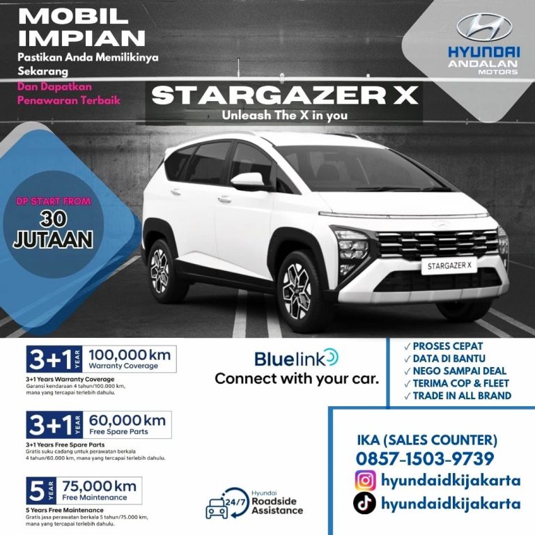 Hyundai Stargazer X 2024 Promo Harga Indonesia